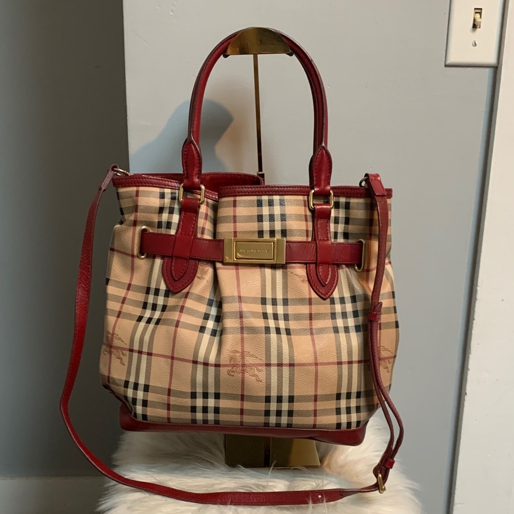 Authentic Burberry slouch 3 way bag - Picture 3 of 17